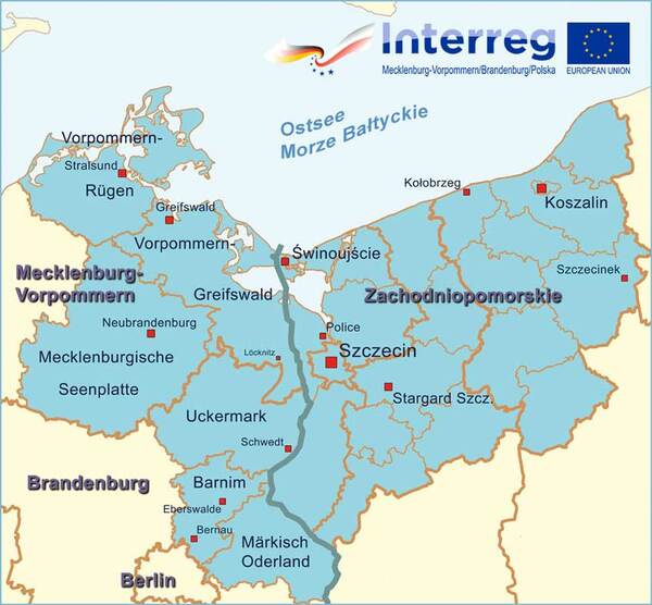 Int5a_Foerdergebiet-2014-20 ©Interreg